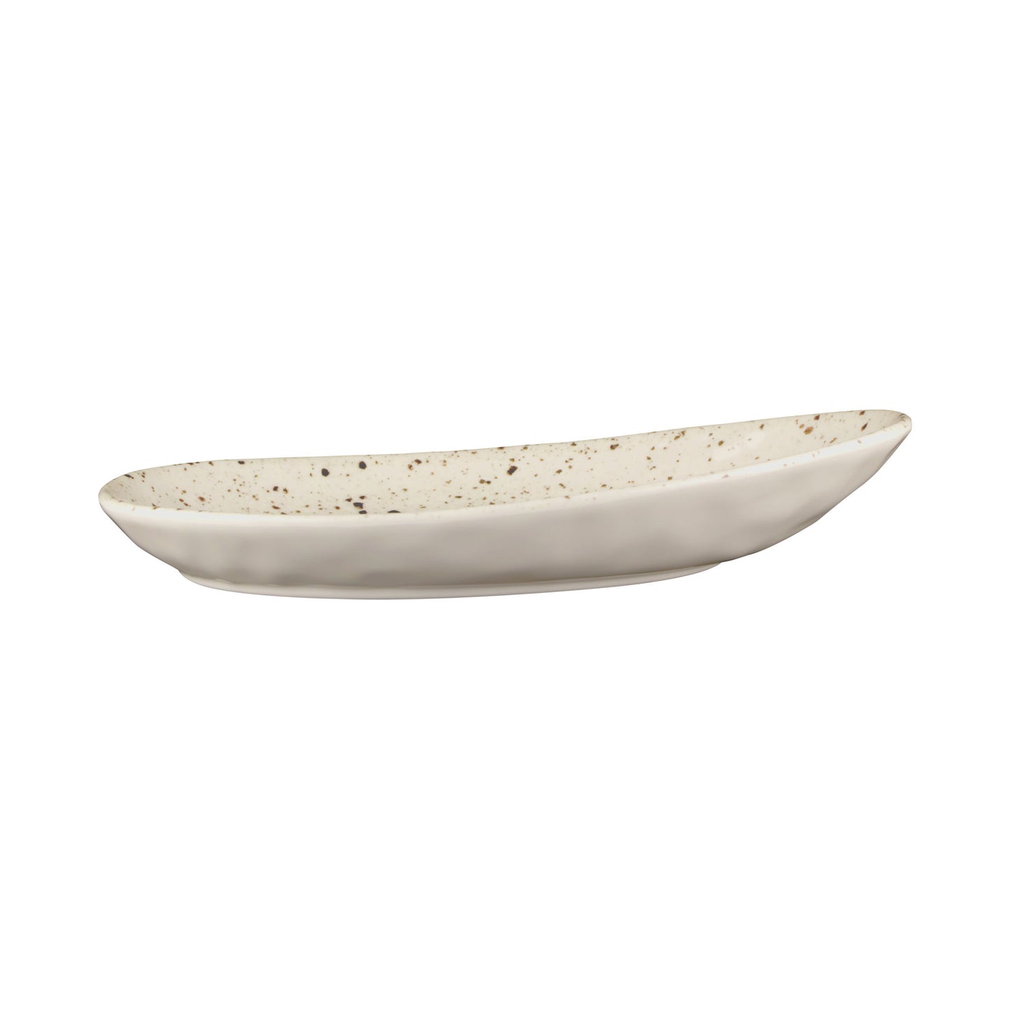 Melamine Oval Plate - Chocolate Chip
