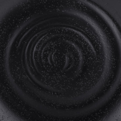 Melamine Round Plate - Black