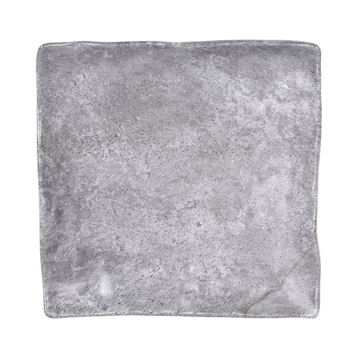 Melamine Square Plate - Coal