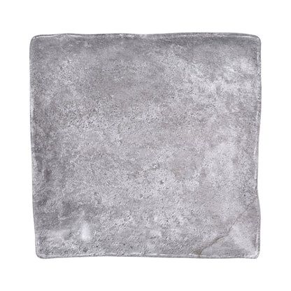 Melamine Square Plate - Coal
