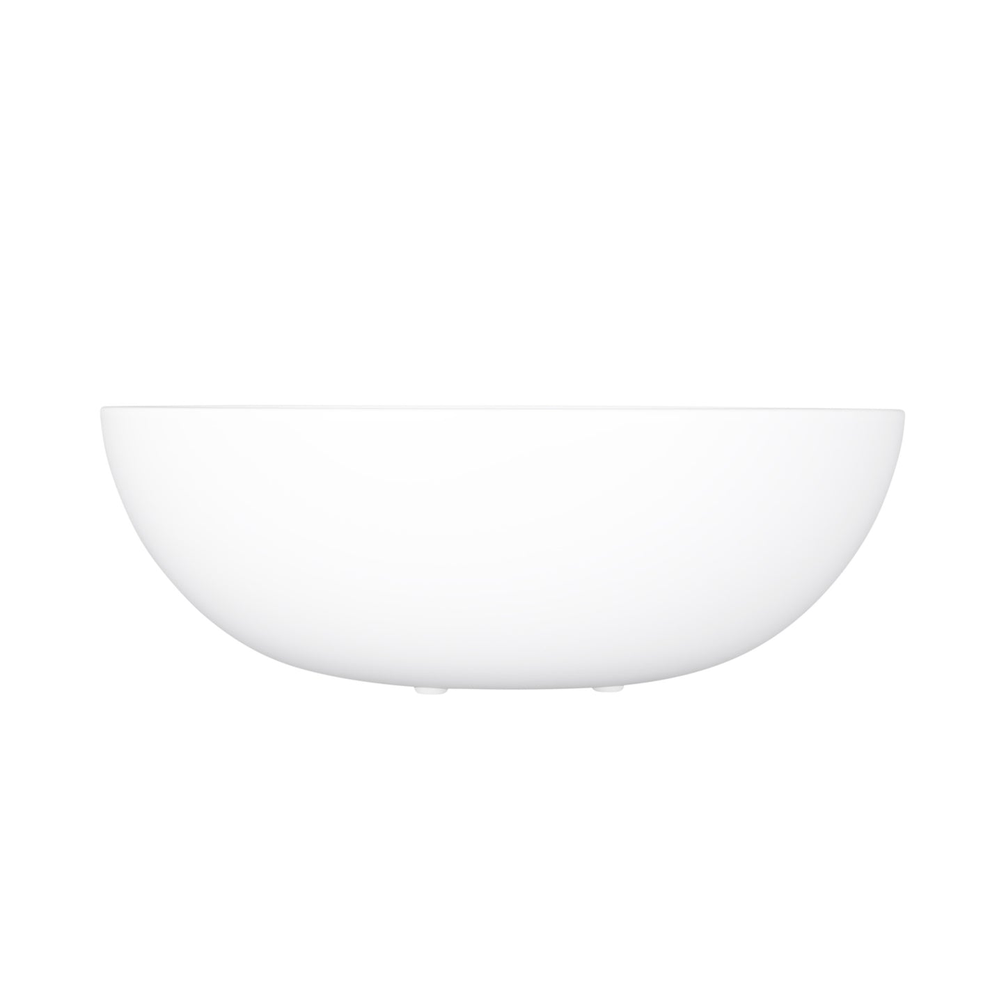 Melamine Round Bowl - White