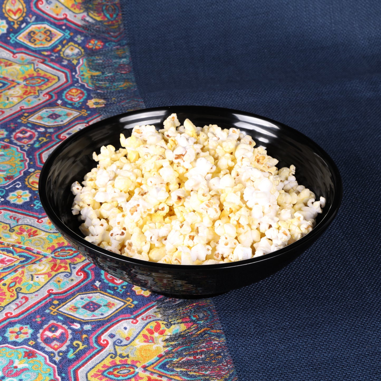 Melamine Round Ring Bowl - Black