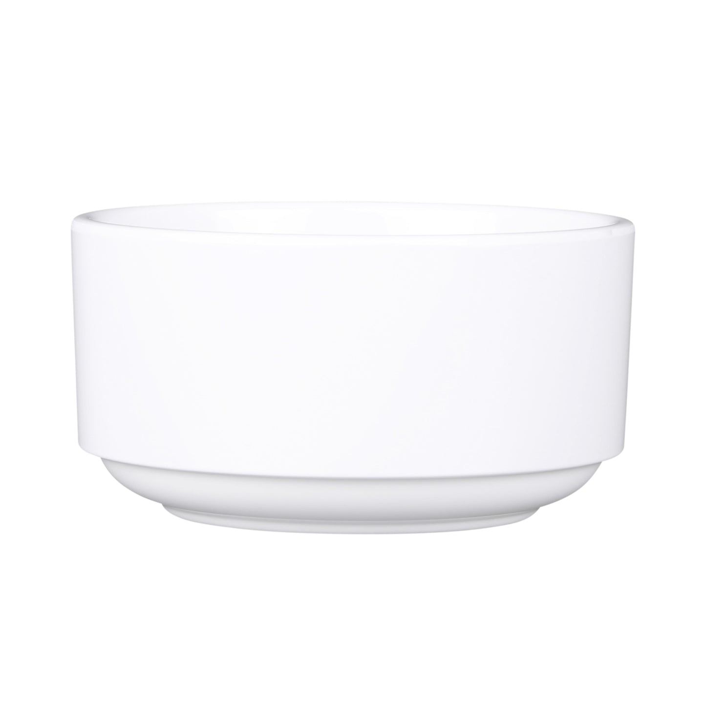 Melamine Cup w/ No Handles - White