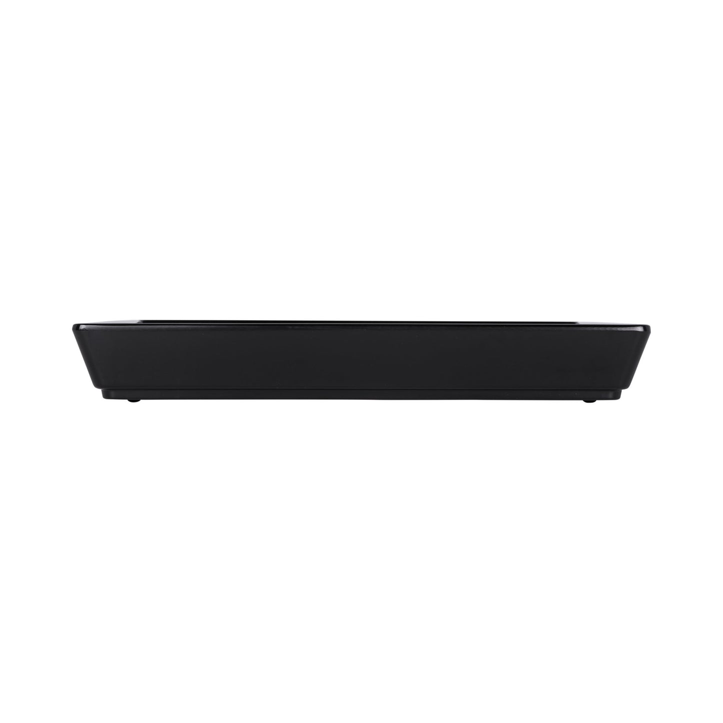 Melamine Rectangular Bowl - Black
