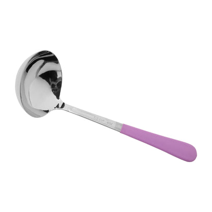 4 oz., 9.5" Stainless Steel Ladle w/ Mirror Finish and Cool-Grip Handle