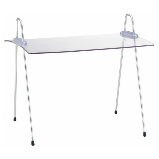 Acrylic Rectangle Sneeze Guard, Portable and Adjustable In