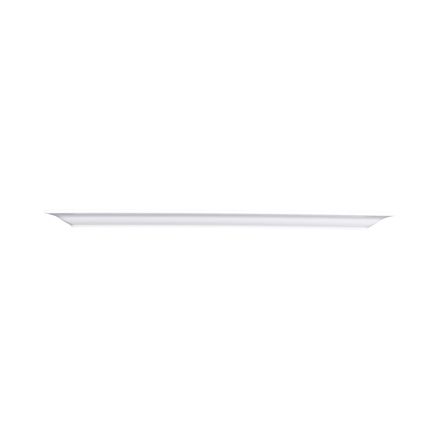 Melamine Rectangular Serving Platter - White