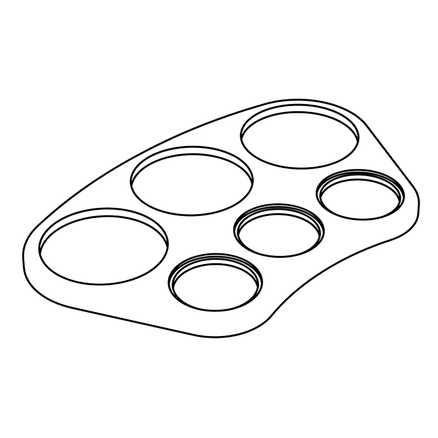 Corian Tray for 3 Dispensers