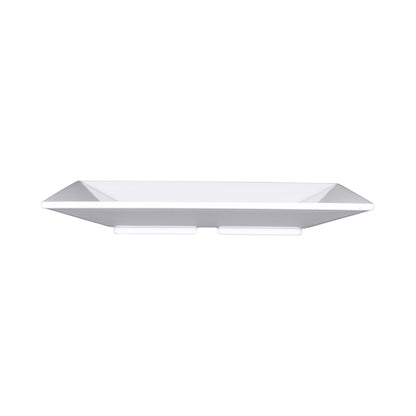 Melamine Square Plate - White