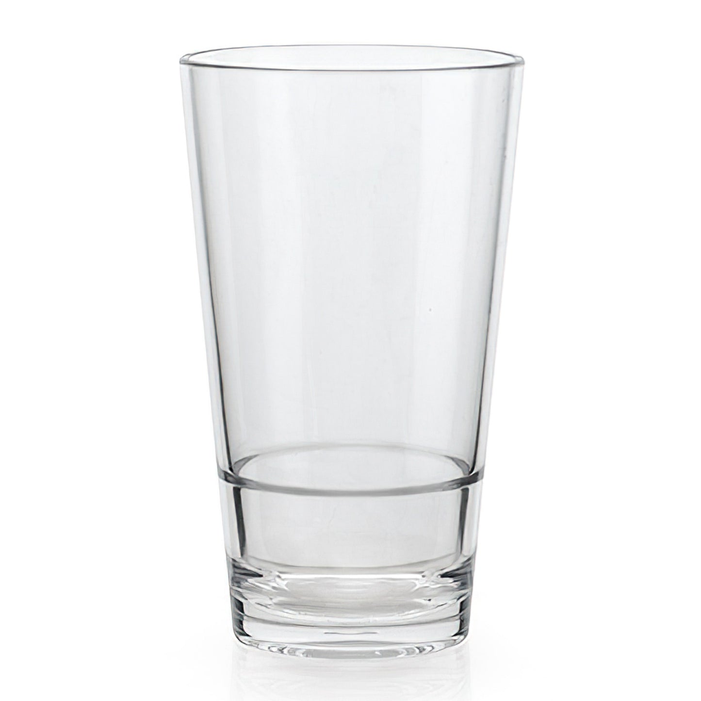 16 oz. (16.45 oz. Rim-Full), 3.3" Stackable Pint Glass, 5.75" Tall (Set of 4 ea.)