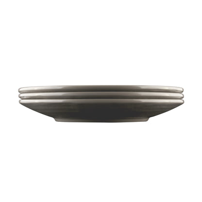 Melamine Round Pebble Plate - Mushroom