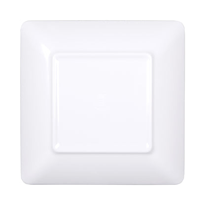 Melamine Square Plate - White