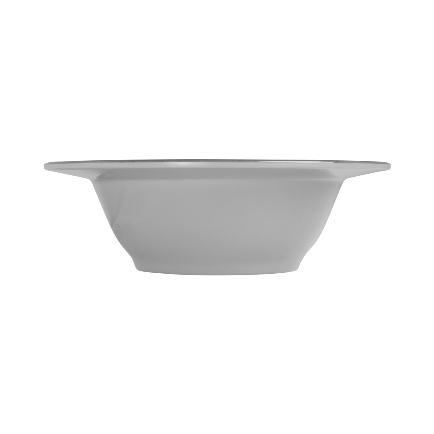 Melamine Round Crackle Bowl - Gray
