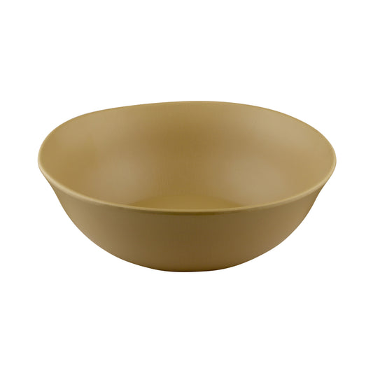 Melamine Round Bowl - Rattan