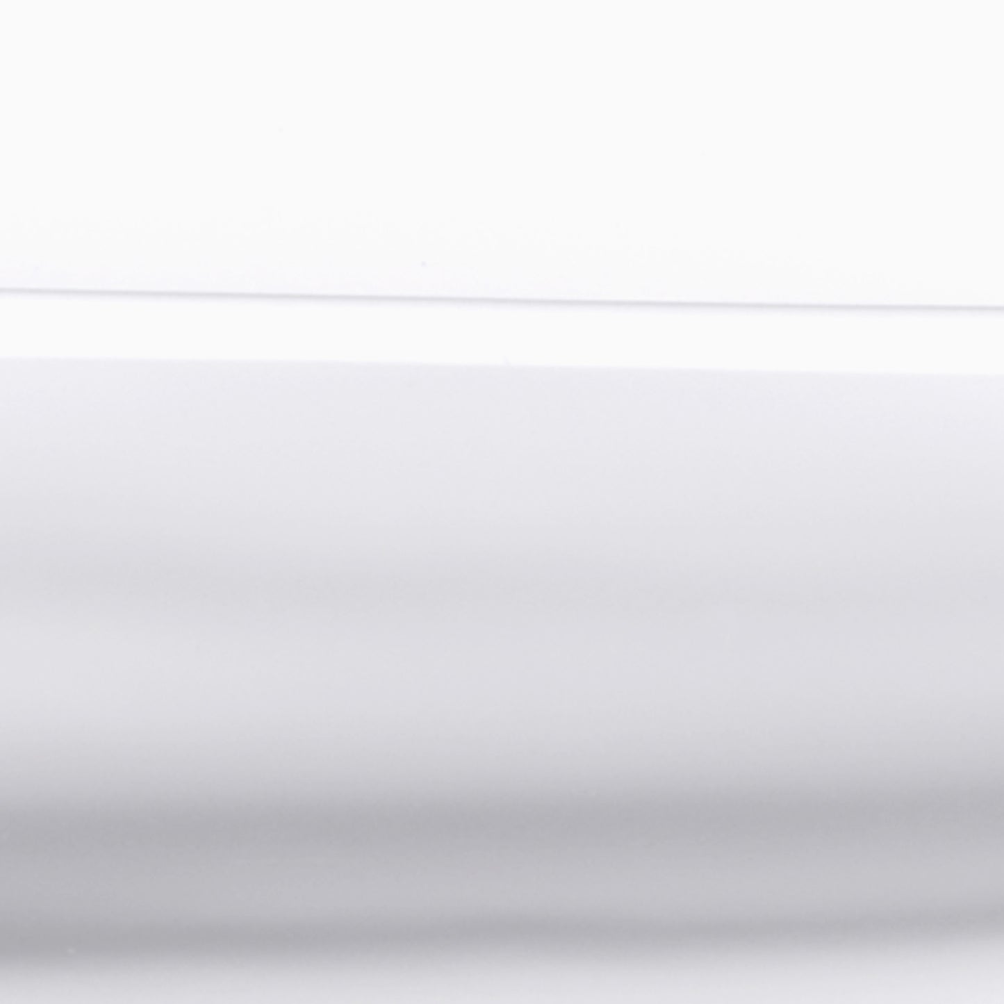 Melamine Two Compartment Tray - White
