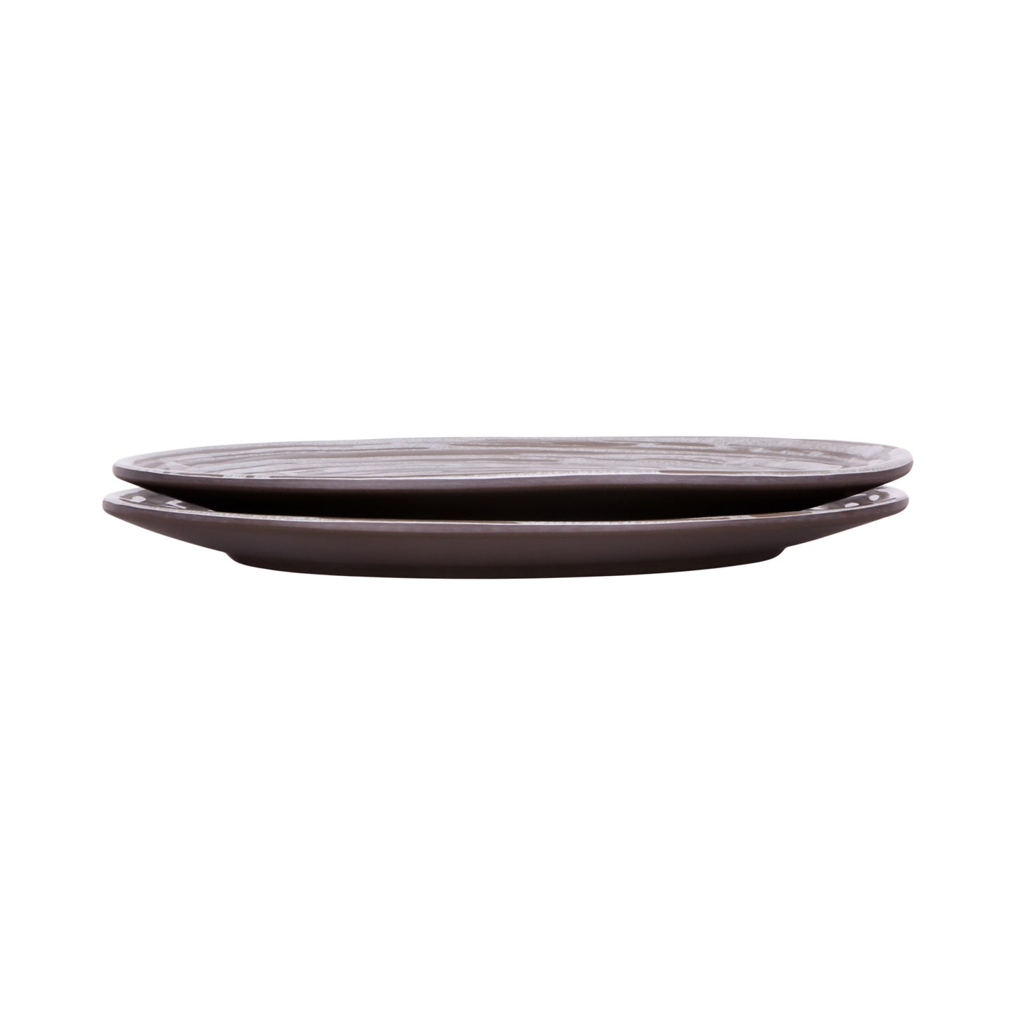 Melamine Round Plate - Stardust Blue