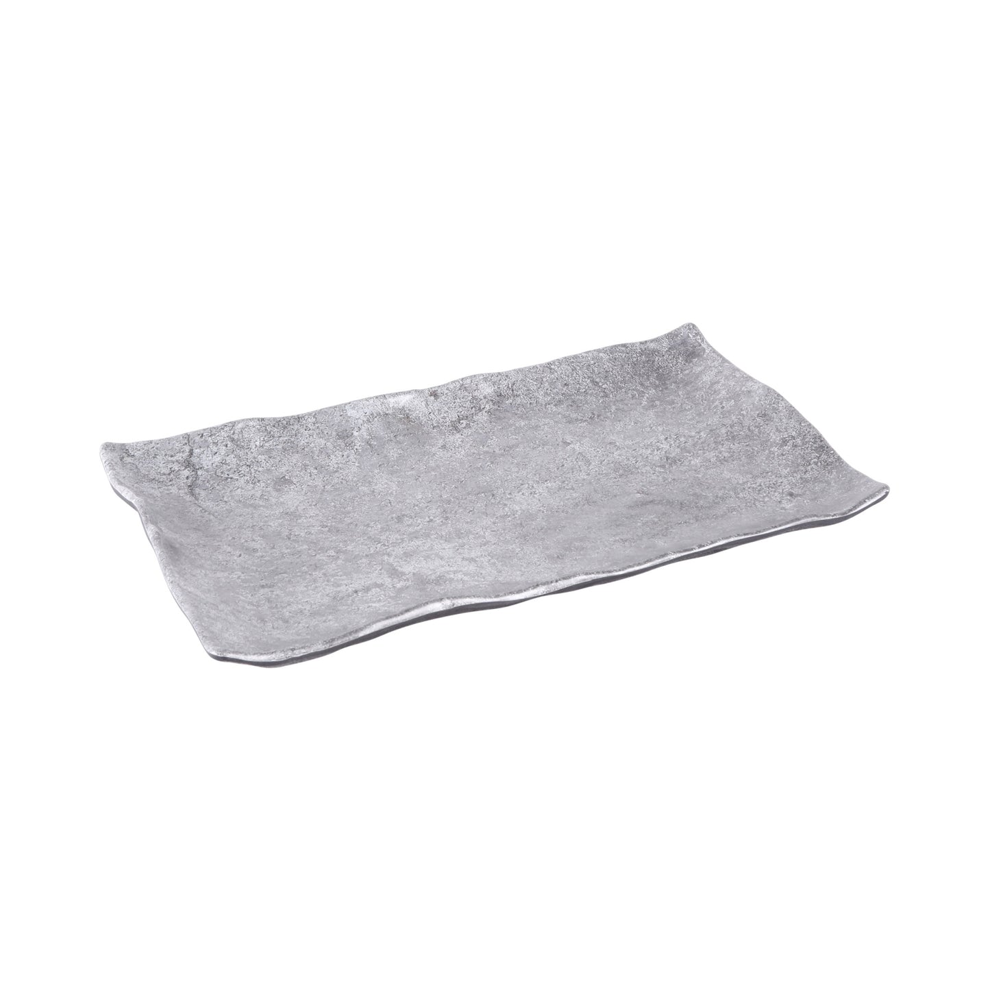 Melamine Rectangular Plate - Coal