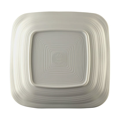 Melamine Irregular Square Plate - Off White Design