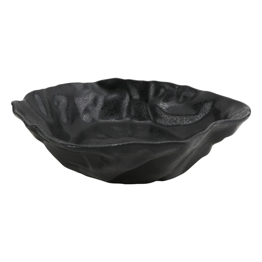 287.45 oz rainex showered black buffet melamine bowl (extra extra large), 18"L x 18"W x 4.13"H, GET, cheforward