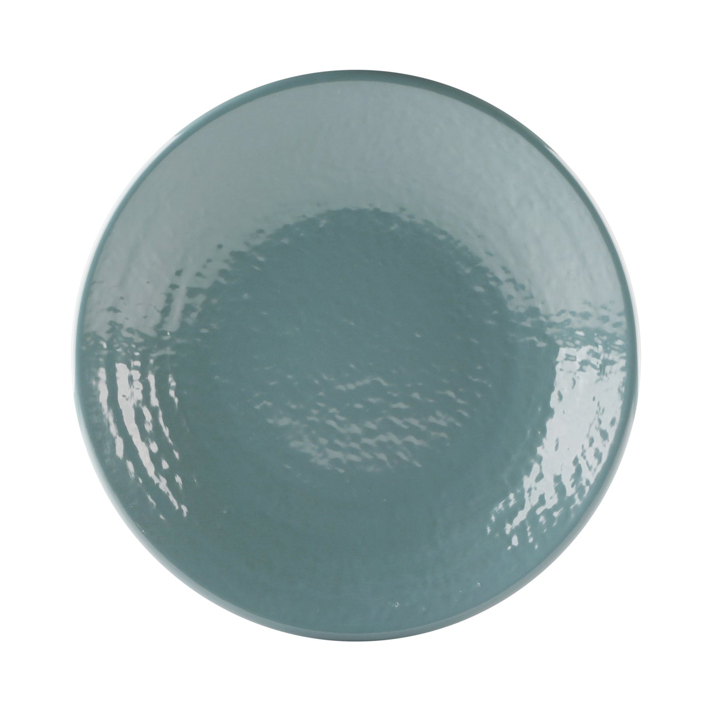 Melamine Round Pebble Plate - Abyss