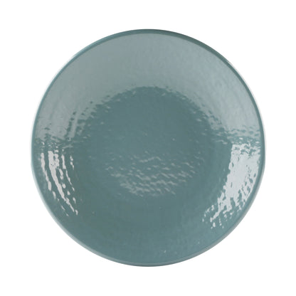 Melamine Round Pebble Plate - Abyss