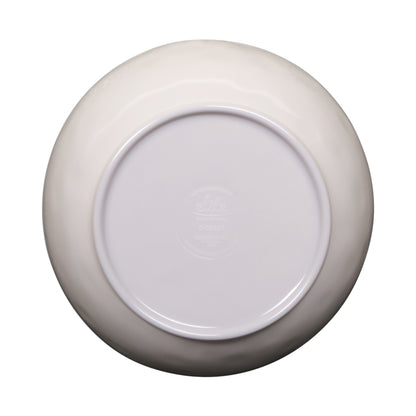 Melamine Irregular Round Bowl - Cream Glaze