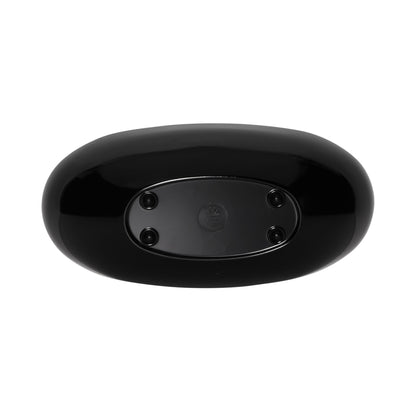 Melamine Long Oval Bowl - Black