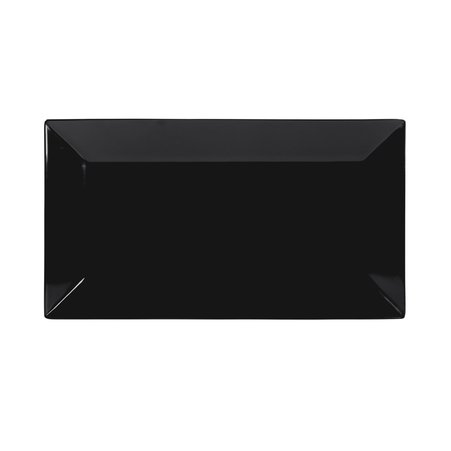 Melamine Rectangular Platter - Black