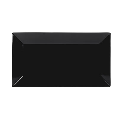 Melamine Rectangular Platter - Black