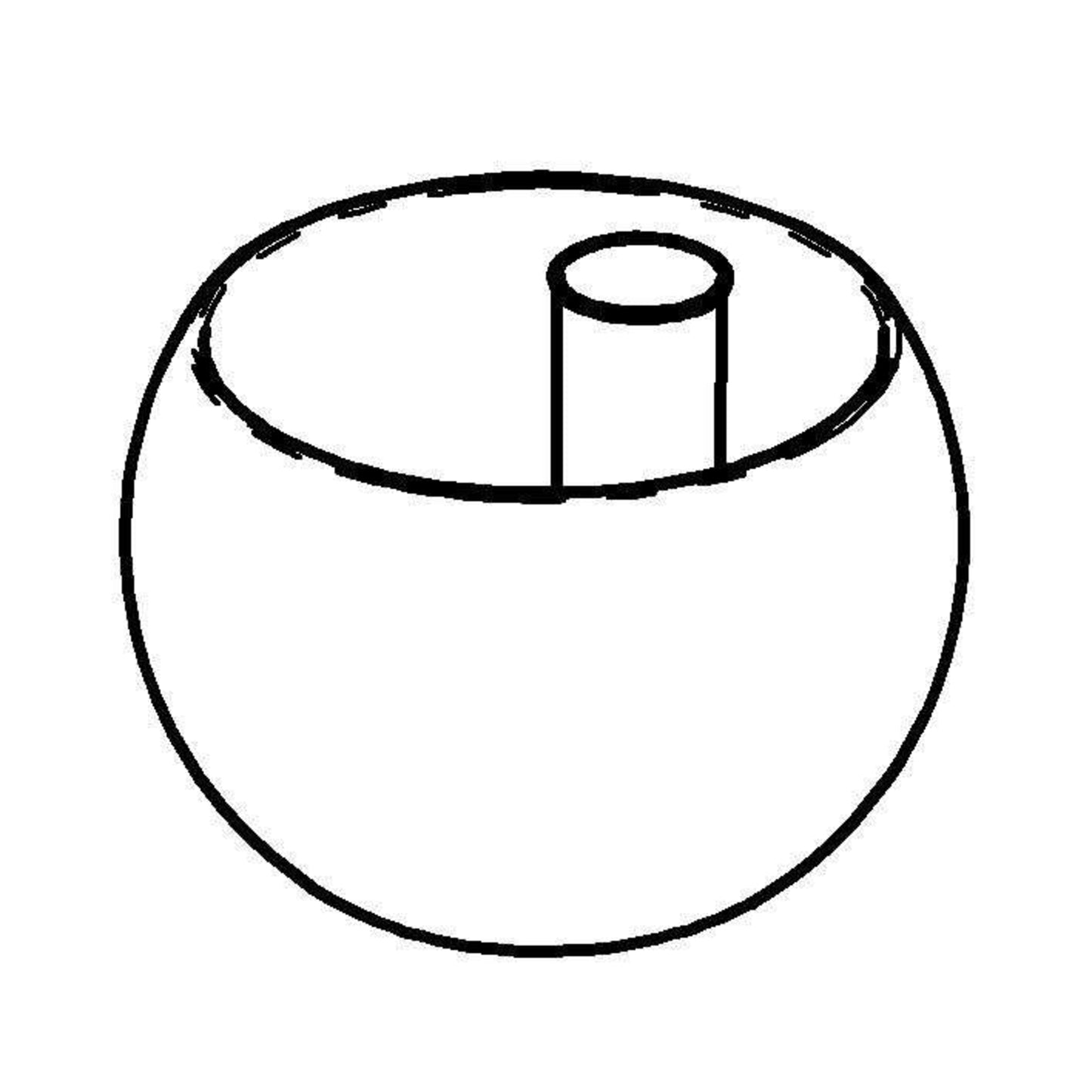 CARAFINE Base 'Triplet'  Stainless Steel Base  double-wa