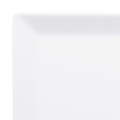 Melamine Rectangular Serving Platter - White