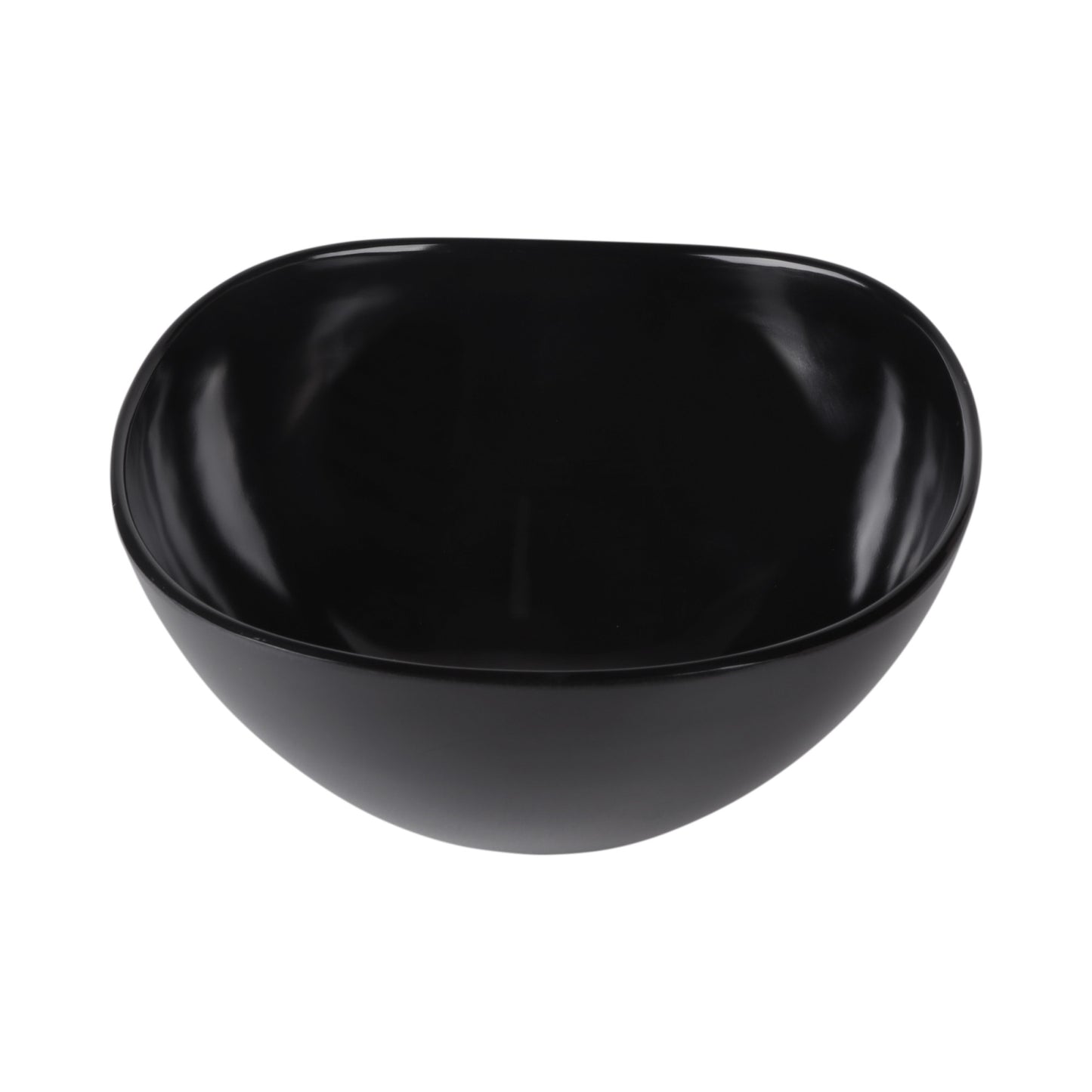 Melamine Almost Oval Bowl - Black