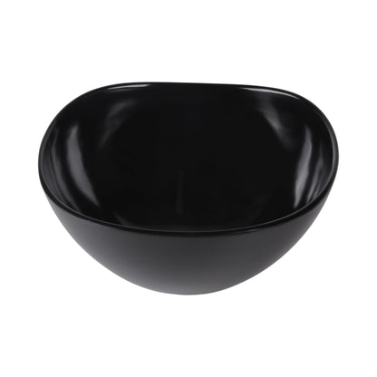 Melamine Almost Oval Bowl - Black