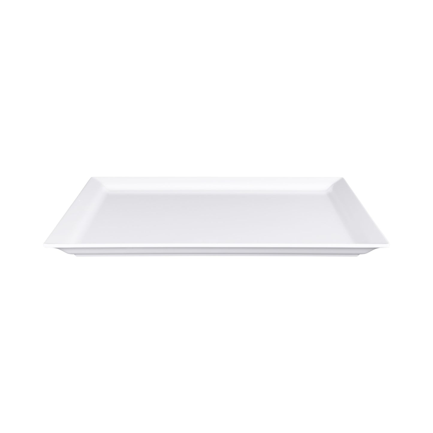Melamine Rectangular Serving Platter - White