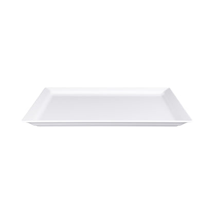Melamine Rectangular Serving Platter - White
