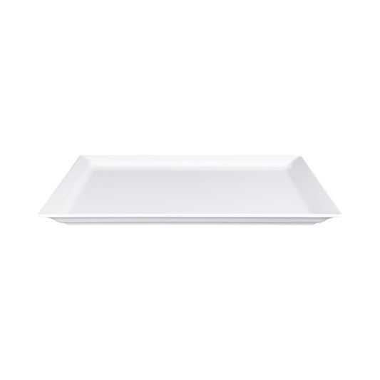 Melamine Rectangular Serving Platter - White