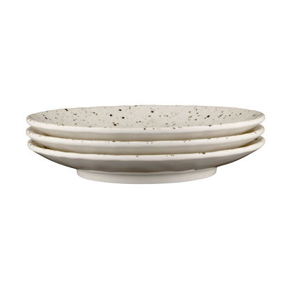 Melamine Round Plate - Chocolate Chip