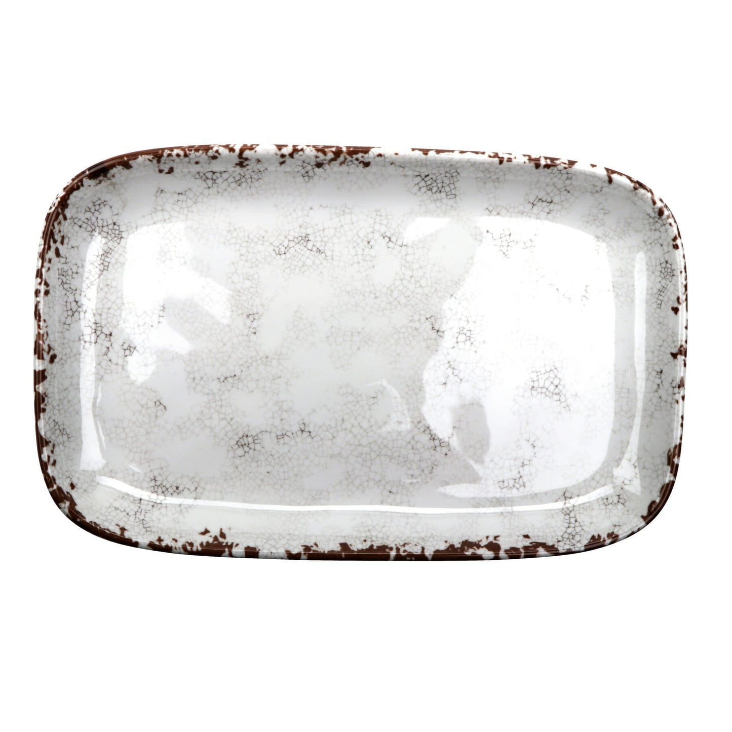12" x 7.5" Irregular Rectangular Platter (Set of 4 ea.)
