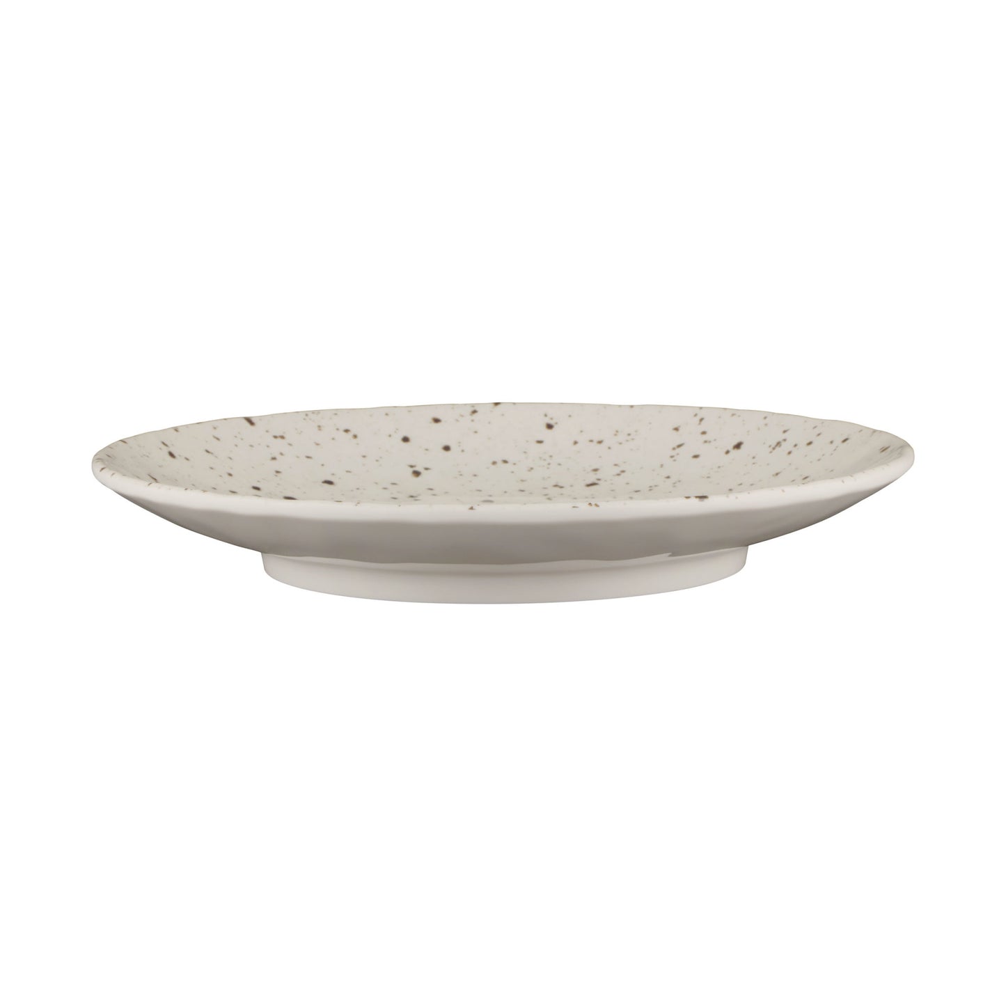 Melamine Round Plate - Chocolate Chip