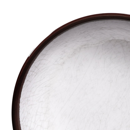 Melamine Small Round Crackle Bowl - White