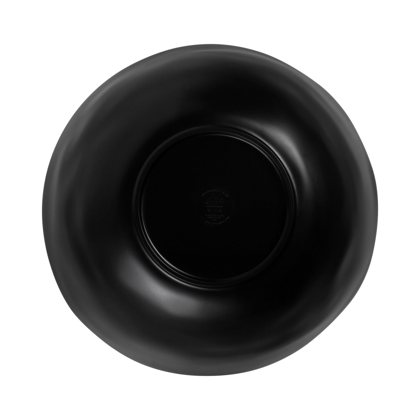 Melamine Round Bowl - Black