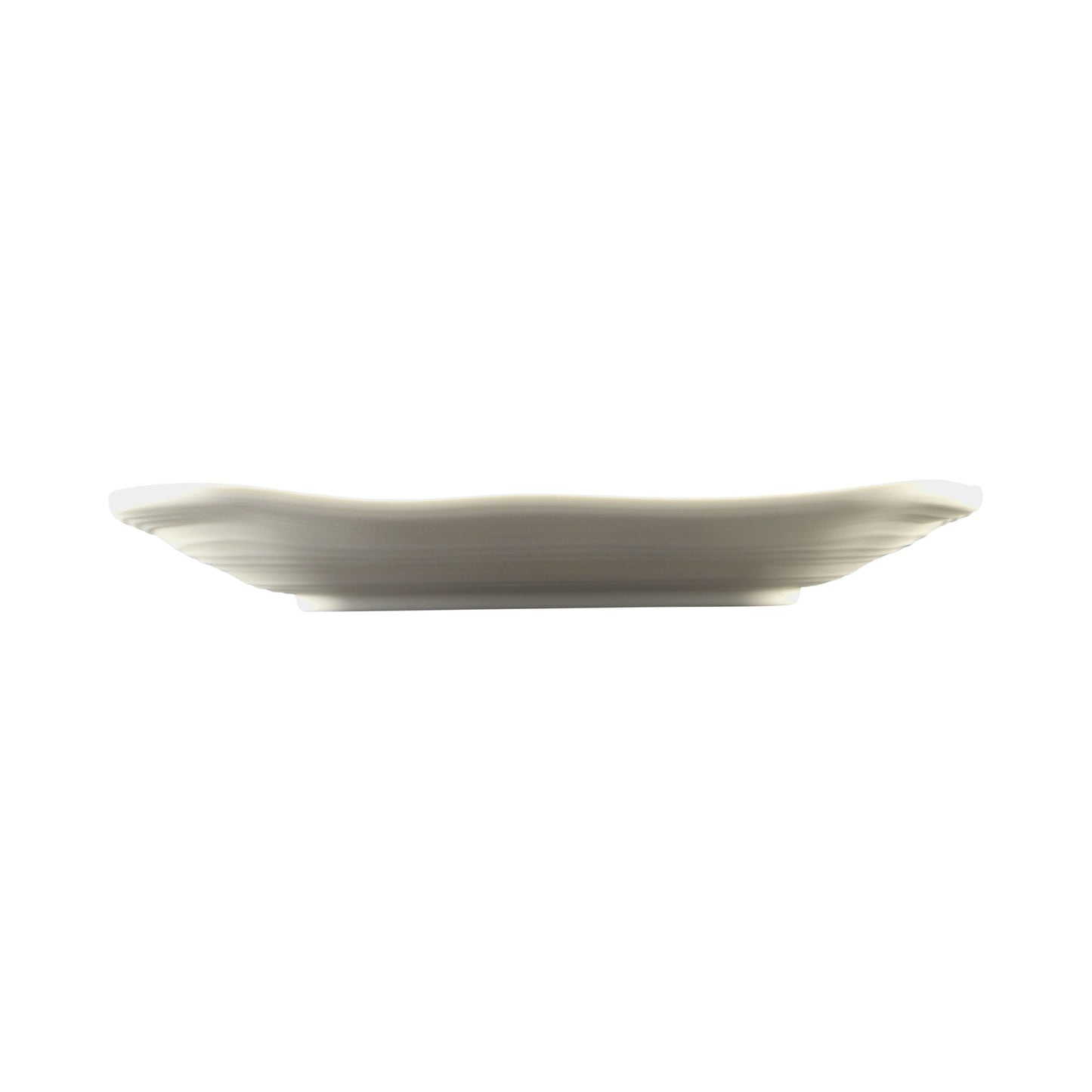 Melamine Irregular Square Plate - Off White Design