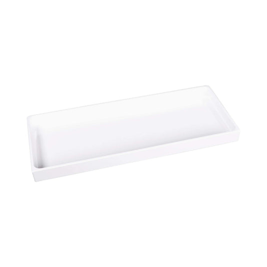 Melamine Rectangular Bin - White