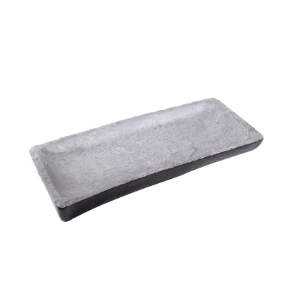 Melamine Rectangular Platter - Coal