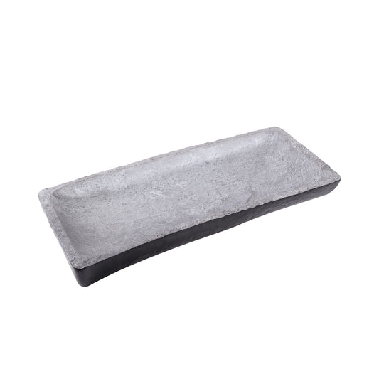 Melamine Rectangular Platter - Coal