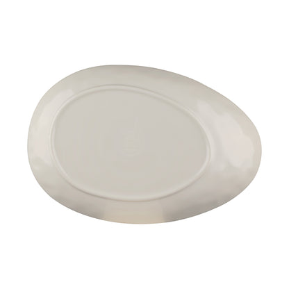 Melamine Oval Plate - Chocolate Chip