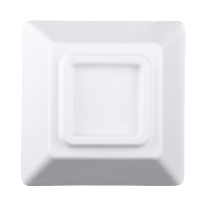 Melamine Square Ramekin - White