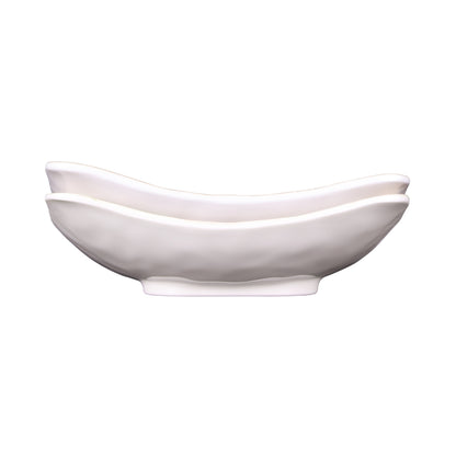 Melamine Square Bowl - Taupe Design