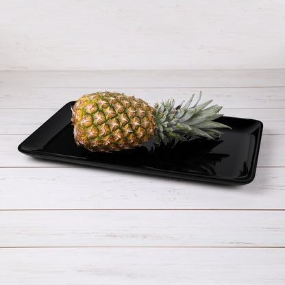 Melamine Rectangular Tray - Black