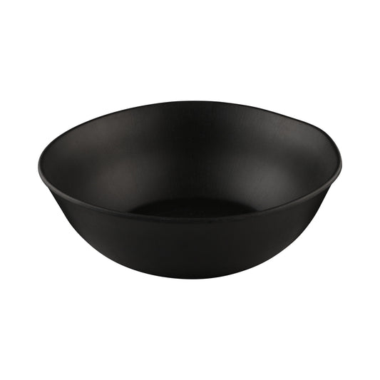 Melamine Round Bowl - Black